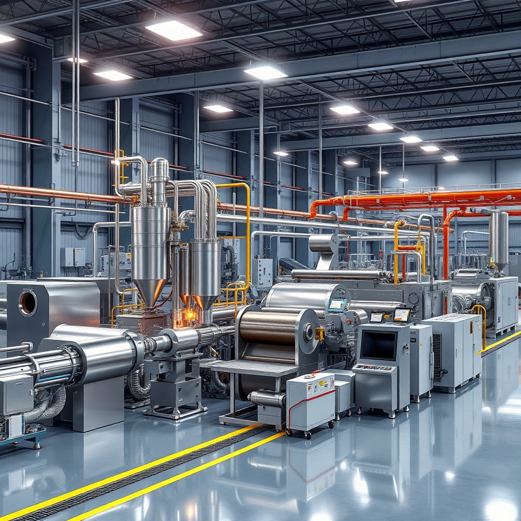 石墨纸生产线3D 图-3